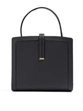 Giada Anthracite Leather Shoulder Bag